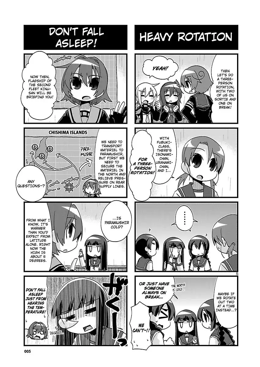 Kantai Collection - Kankore - 4-koma Comic - Fubuki, Ganbarimasu! Chapter 164 5